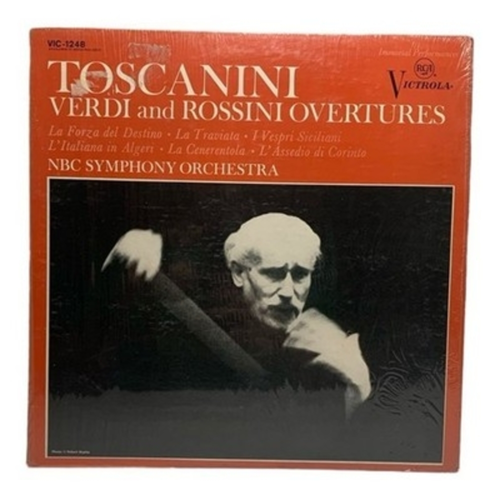 LP Arturo Toscanini And NBC Symphony Orchestra - Verdi And Rossini Overtures